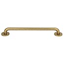 Atlas Homewares [A605-UB] Die Cast Zinc Cabinet Pull Handle - Dot Series - Oversized - Vintage Brass Finish - 8 13/16" C/C -  9 1/4" L