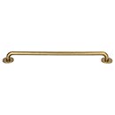 Atlas Homewares [A606-UB] Die Cast Zinc Cabinet Pull Handle - Dot Series - Oversized - Antique Brass Finish - 12&quot; C/C -  12 7/16&quot; L