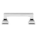 Atlas Homewares [A621-CH] Die Cast Zinc Cabinet Pull Handle - Erika Series - Standard Size - Polished Chrome Finish - 3&quot; C/C -  3 7/8&quot; L