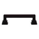 Atlas Homewares [A622-BL] Die Cast Zinc Cabinet Pull Handle - Erika Series - Standard Size - Matte Black Finish - 3 3/4" C/C -  4 5/8" L