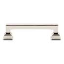 Atlas Homewares [A622-PN] Die Cast Zinc Cabinet Pull Handle - Erika Series - Standard Size - Polished Nickel Finish - 3 3/4&quot; C/C -  4 5/8&quot; L