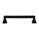 Atlas Homewares [A623-BL] Die Cast Zinc Cabinet Pull Handle - Erika Series - Oversized - Matte Black Finish - 5 1/16" C/C -  5 7/8" L