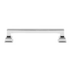 Atlas Homewares [A623-CH] Die Cast Zinc Cabinet Pull Handle - Erika Series - Oversized - Polished Chrome Finish - 5 1/16" C/C - 5 7/8" L