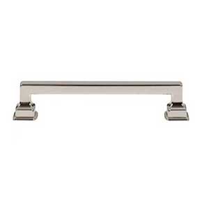 Atlas Homewares [A623-PN] Die Cast Zinc Cabinet Pull Handle - Erika Series - Oversized - Polished Nickel Finish - 5 1/16" C/C - 5 7/8" L
