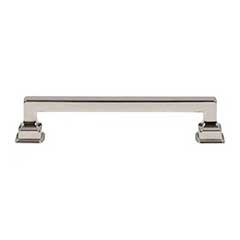 Atlas Homewares [A623-PN] Die Cast Zinc Cabinet Pull Handle - Erika Series - Oversized - Polished Nickel Finish - 5 1/16" C/C -  5 7/8" L