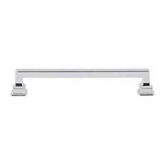 Atlas Homewares [A624-CH] Die Cast Zinc Cabinet Pull Handle - Erika Series - Oversized - Polished Chrome Finish - 6 5/16&quot; C/C -  7 1/8&quot; L