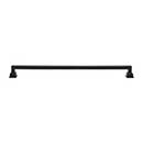 Atlas Homewares [A626-BL] Die Cast Zinc Cabinet Pull Handle - Erika Series - Oversized - Matte Black Finish - 12" C/C -  12 13/16" L