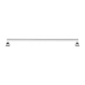 Atlas Homewares [A626-CH] Die Cast Zinc Cabinet Pull Handle - Erika Series - Oversized - Polished Chrome Finish - 12" C/C - 12 13/16" L
