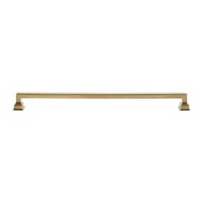 Atlas Homewares [A626-WB] Die Cast Zinc Cabinet Pull Handle - Erika Series - Oversized - Warm Brass Finish - 12" C/C - 12 13/16" L