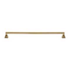 Atlas Homewares [A626-WB] Die Cast Zinc Cabinet Pull Handle - Erika Series - Oversized - Warm Brass Finish - 12&quot; C/C -  12 13/16&quot; L