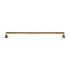 Atlas Homewares [A626-WB] Die Cast Zinc Cabinet Pull Handle - Erika Series - Oversized - Warm Brass Finish - 12&quot; C/C -  12 13/16&quot; L