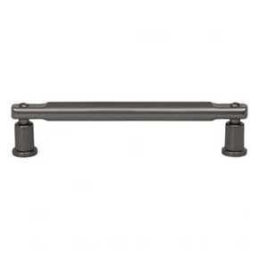 Atlas Homewares [A983-SL] Die Cast Zinc Cabinet Pull Handle - Everitt Series - Oversized - Slate Finish - 5 1/16" C/C - 5 5/8" L
