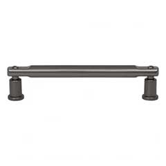 Atlas Homewares [A983-SL] Die Cast Zinc Cabinet Pull Handle - Everitt Series - Oversized - Slate Finish - 5 1/16&quot; C/C -  5 5/8&quot; L