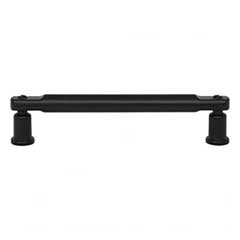 Atlas Homewares [A983-BL] Die Cast Zinc Cabinet Pull Handle - Everitt Series - Oversized - Matte Black Finish - 5 1/16&quot; C/C -  5 5/8&quot; L