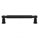 Atlas Homewares [A983-BL] Die Cast Zinc Cabinet Pull Handle - Everitt Series - Oversized - Matte Black Finish - 5 1/16" C/C -  5 5/8" L