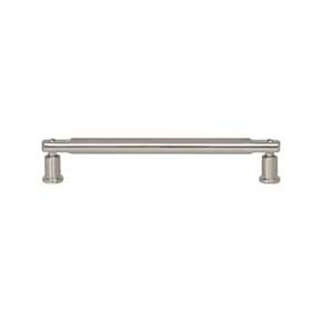 Atlas Homewares [A984-BRN] Die Cast Zinc Cabinet Pull Handle - Everitt Series - Oversized - Brushed Nickel Finish - 6 5/16" C/C - 7 5/16" L