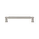 Atlas Homewares [A984-BRN] Die Cast Zinc Cabinet Pull Handle - Everitt Series - Oversized - Brushed Nickel Finish - 6 5/16&quot; C/C -  7 5/16&quot; L