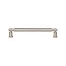 Atlas Homewares [A984-BRN] Die Cast Zinc Cabinet Pull Handle - Everitt Series - Oversized - Brushed Nickel Finish - 6 5/16&quot; C/C -  7 5/16&quot; L