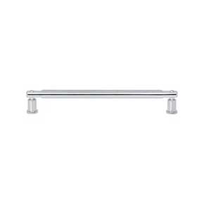 Atlas Homewares [A985-CH] Die Cast Zinc Cabinet Pull Handle - Everitt Series - Oversized - Polished Chrome Finish - 7 9/16" C/C - 8 1/4" L