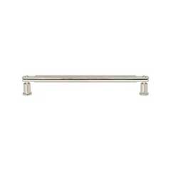 Atlas Homewares [A985-PN] Die Cast Zinc Cabinet Pull Handle - Everitt Series - Oversized - Polished Nickel Finish - 7 9/16" C/C -  8 1/4" L