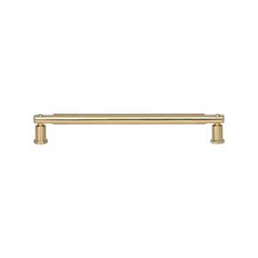 Atlas Homewares [A985-WB] Die Cast Zinc Cabinet Pull Handle - Everitt Series - Oversized - Warm Brass Finish - 7 9/16" C/C - 8 1/4" L