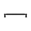 Atlas Homewares [A985-BL] Die Cast Zinc Cabinet Pull Handle - Everitt Series - Oversized - Matte Black Finish - 7 9/16&quot; C/C -  8 1/4&quot; L