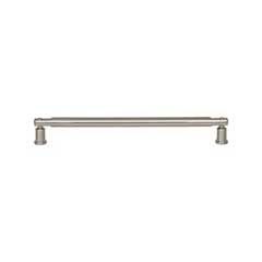 Atlas Homewares [A986-BRN] Die Cast Zinc Cabinet Pull Handle - Everitt Series - Oversized - Brushed Nickel Finish - 8 13/16&quot; C/C -  9 7/16&quot; L