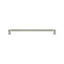 Atlas Homewares [A987-BRN] Die Cast Zinc Cabinet Pull Handle - Everitt Series - Oversized - Brushed Nickel Finish - 12" C/C -  12 7/16" L