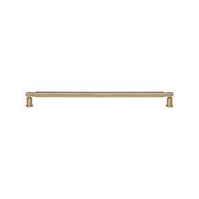 Atlas Homewares [A987-WB] Die Cast Zinc Cabinet Pull Handle - Everitt Series - Oversized - Warm Brass Finish - 12" C/C - 12 7/16" L