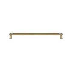 Atlas Homewares [A987-WB] Die Cast Zinc Cabinet Pull Handle - Everitt Series - Oversized - Warm Brass Finish - 12&quot; C/C -  12 7/16&quot; L