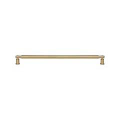 Atlas Homewares [A987-WB] Die Cast Zinc Cabinet Pull Handle - Everitt Series - Oversized - Warm Brass Finish - 12&quot; C/C -  12 7/16&quot; L