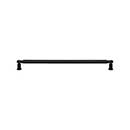 Atlas Homewares [A987-BL] Die Cast Zinc Cabinet Pull Handle - Everitt Series - Oversized - Matte Black Finish - 12&quot; C/C -  12 7/16&quot; L