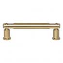 Atlas Homewares [A982-WB] Die Cast Zinc Cabinet Pull Handle - Everitt Series - Standard Size - Warm Brass Finish - 3 3/4" C/C -  4 7/16" L