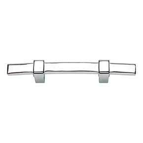 Atlas Homewares [302-CH] Die Cast Zinc Cabinet Pull Handle - Buckle Up Series - Standard Size - Polished Chrome Finish - 3" C/C - 6" L