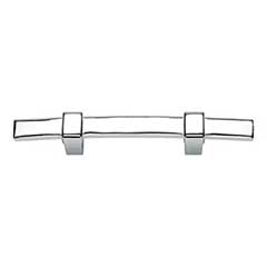 Atlas Homewares [302-CH] Die Cast Zinc Cabinet Pull Handle - Buckle Up Series - Standard Size - Polished Chrome Finish - 3" C/C - 6" L