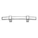 Atlas Homewares [302-CH] Die Cast Zinc Cabinet Pull Handle - Buckle Up Series - Standard Size - Polished Chrome Finish - 3&quot; C/C - 6&quot; L