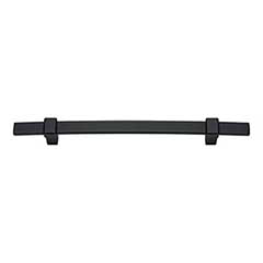 Atlas Homewares [304-BL] Die Cast Zinc Cabinet Pull Handle - Buckle Up Series - Oversized - Matte Black Finish - 6 5/16&quot; C/C - 9 5/16&quot; L