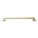 Atlas Homewares [387-PB] Die Cast Zinc Cabinet Pull Handle - Campaign Series - Oversized - Polished Brass Finish - 6 5/16&quot; C/C - 7 7/16&quot; L