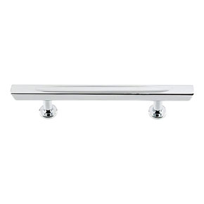 Atlas Homewares [414-CH] Die Cast Zinc Cabinet Pull Handle - Conga Series - Standard Size - Polished Chrome Finish - 3 3/4" C/C - 6 1/8" L
