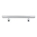 Atlas Homewares [414-CH] Die Cast Zinc Cabinet Pull Handle - Conga Series - Standard Size - Polished Chrome Finish - 3 3/4&quot; C/C - 6 1/8&quot; L