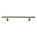 Atlas Homewares [415-BRN] Die Cast Zinc Cabinet Pull Handle - Conga Series - Oversized - Brushed Nickel Finish - 5 1/16&quot; C/C - 7 3/8&quot; L