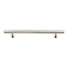 Atlas Homewares [416-BRN] Die Cast Zinc Cabinet Pull Handle - Conga Series - Oversized - Brushed Nickel Finish - 6 5/16" C/C - 8 5/8" L