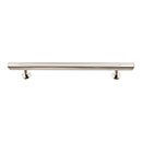 Atlas Homewares [416-BRN] Die Cast Zinc Cabinet Pull Handle - Conga Series - Oversized - Brushed Nickel Finish - 6 5/16" C/C - 8 5/8" L