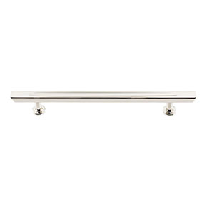 Atlas Homewares [416-PN] Die Cast Zinc Cabinet Pull Handle - Conga Series - Oversized - Polished Nickel Finish - 6 5/16" C/C - 8 5/8" L