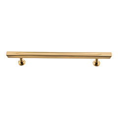 Atlas Homewares [416-WB] Die Cast Zinc Cabinet Pull Handle - Conga Series - Oversized - Warm Brass Finish - 6 5/16" C/C - 8 5/8" L