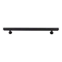 Atlas Homewares [417-BL] Die Cast Zinc Cabinet Pull Handle - Conga Series - Oversized - Matte Black Finish - 7 9/16" C/C - 9 7/8" L