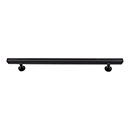 Atlas Homewares [417-BL] Die Cast Zinc Cabinet Pull Handle - Conga Series - Oversized - Matte Black Finish - 7 9/16" C/C - 9 7/8" L