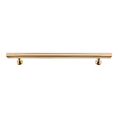 Atlas Homewares [417-WB] Die Cast Zinc Cabinet Pull Handle - Conga Series - Oversized - Warm Brass Finish - 7 9/16&quot; C/C - 9 7/8&quot; L