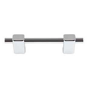 Atlas Homewares [295-CH] Die Cast Zinc Cabinet Pull Handle - Element Series - Standard Size - Polished Chrome Finish - 3" C/C - 4 5/8" L
