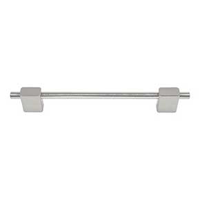 Atlas Homewares [296-BRN] Die Cast Zinc Cabinet Pull Handle - Element Series - Oversized - Brushed Nickel Finish - 6 5/16" C/C - 8 3/16" L